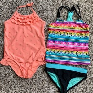 Two toddler swimsuits